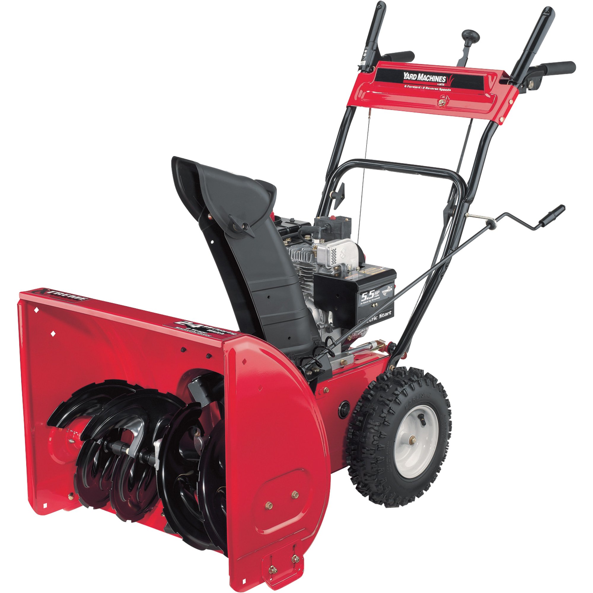 MTD Two-Stage Snow Blower with Electric Start — 10 HP, 28in. Path, Model# 31AS6LEG700